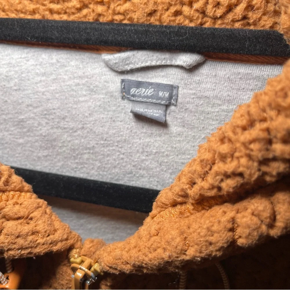 Orange Sherpa Jakcet - Picture 2 of 3